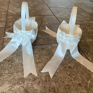 SOLD - Flower girl baskets